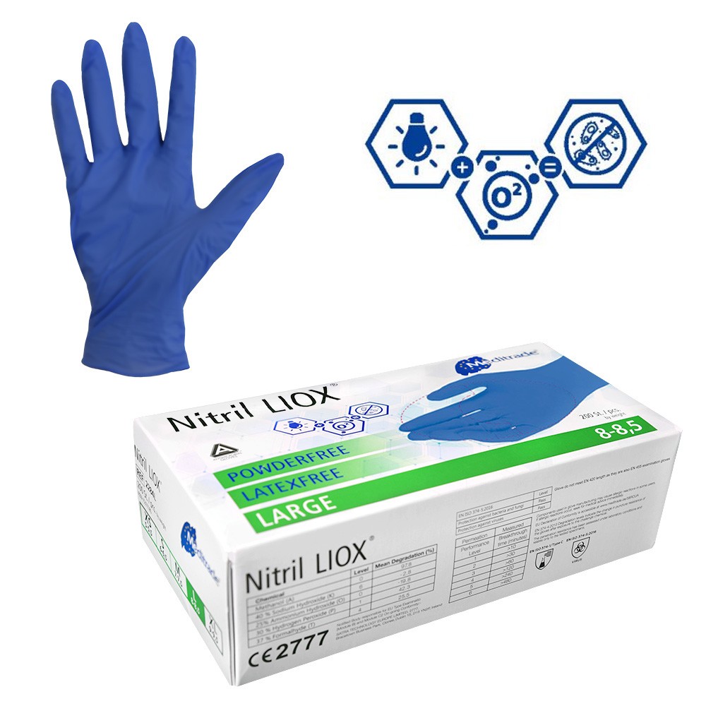 Nitril® LIOX Handschuhe, antimikrobiell