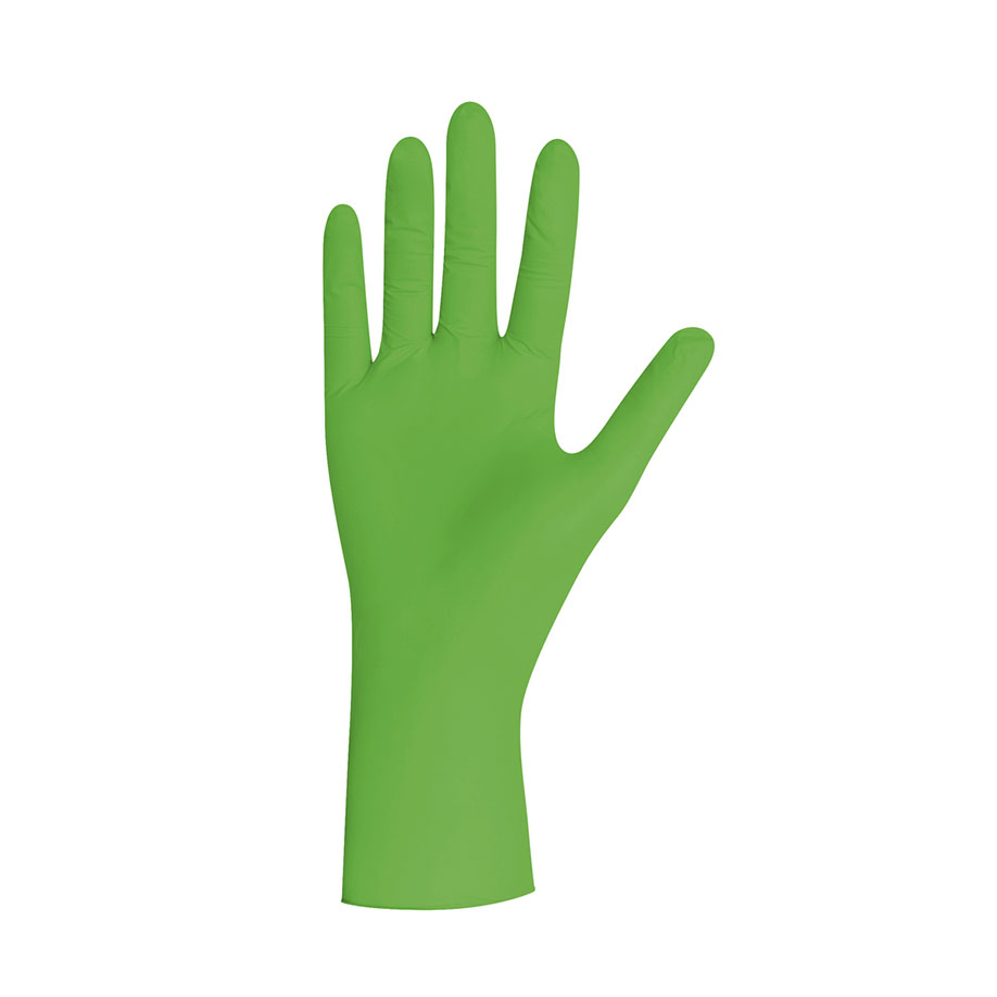 Green Pearl Nitril U.-Handschuhe, unsteril, puderfrei (100 Stk.)