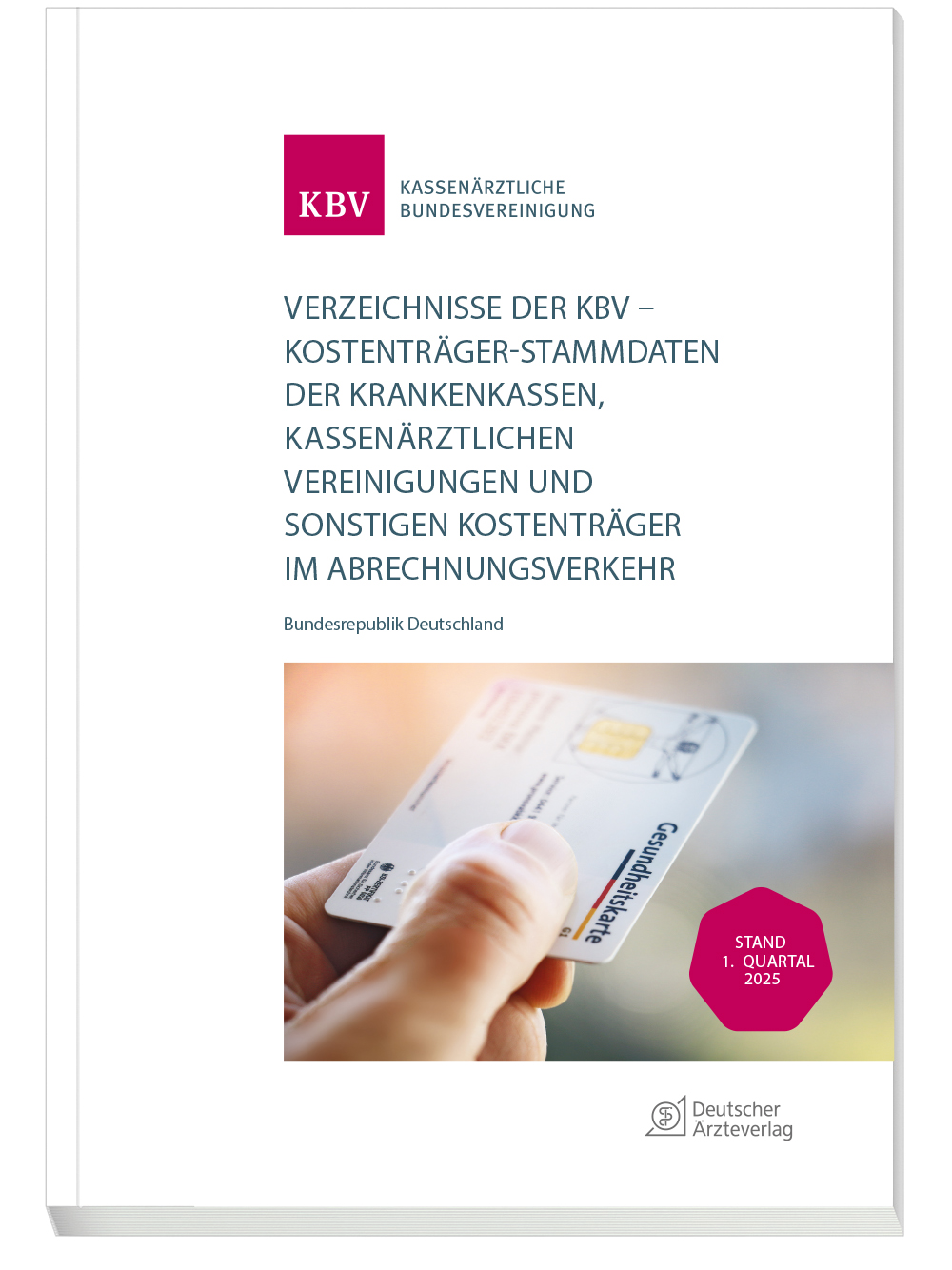 Verzeichnisse der KBV - 1. Quartal 2025