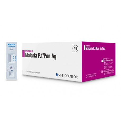 Standard Q Malaria P.f/Pan Ag Schnelltest (25 Stk.)