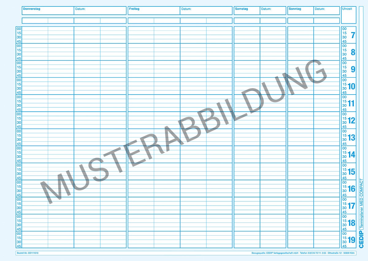 Med Compact - Einlegeblätter