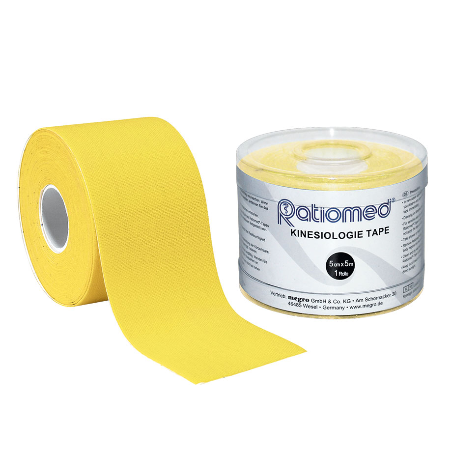 Kinesiologie-Tape ratiomed 5 m x 5 cm (1 Rollen)