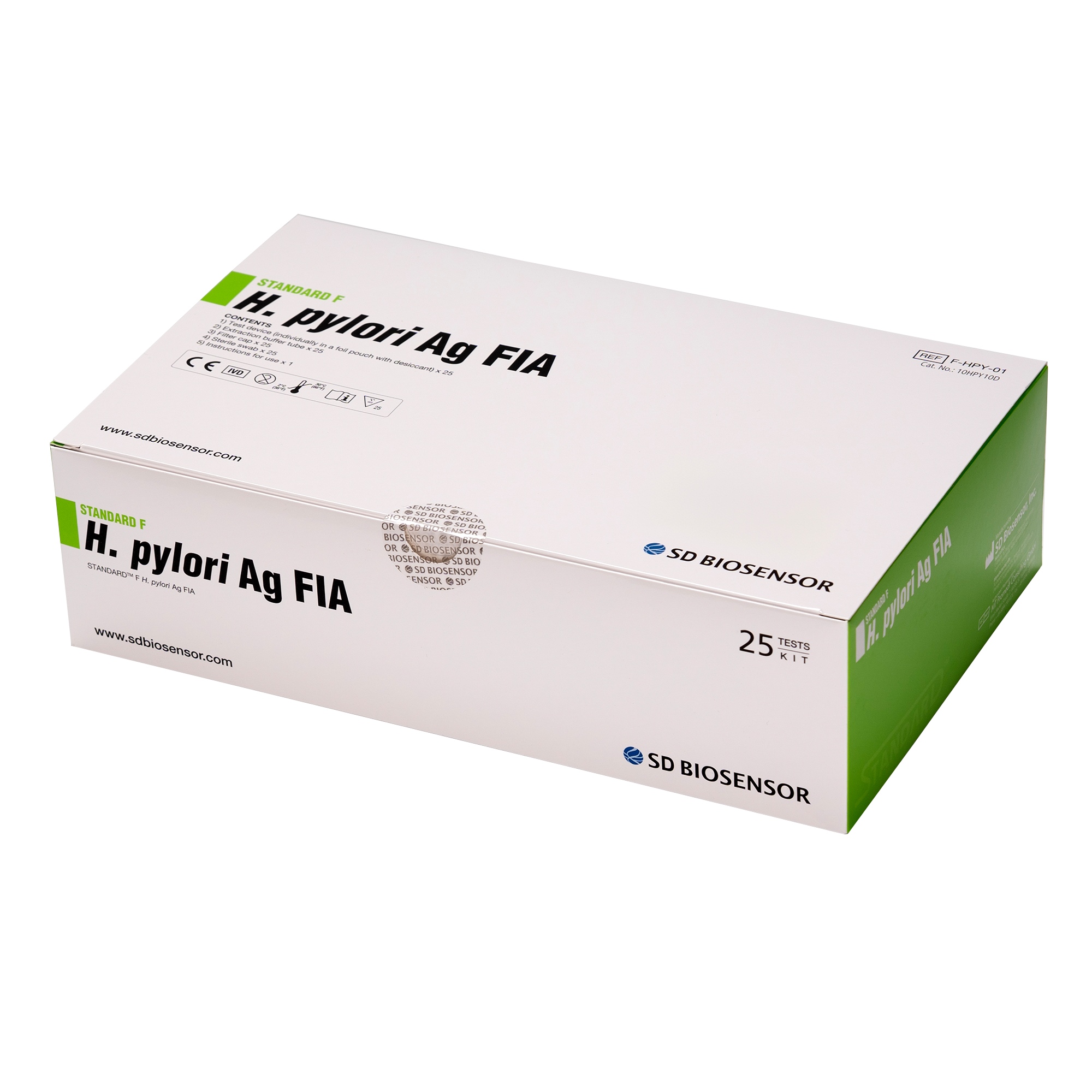 STANDARD F Helicobacter pylori Ag Testkit (25 Stk.)