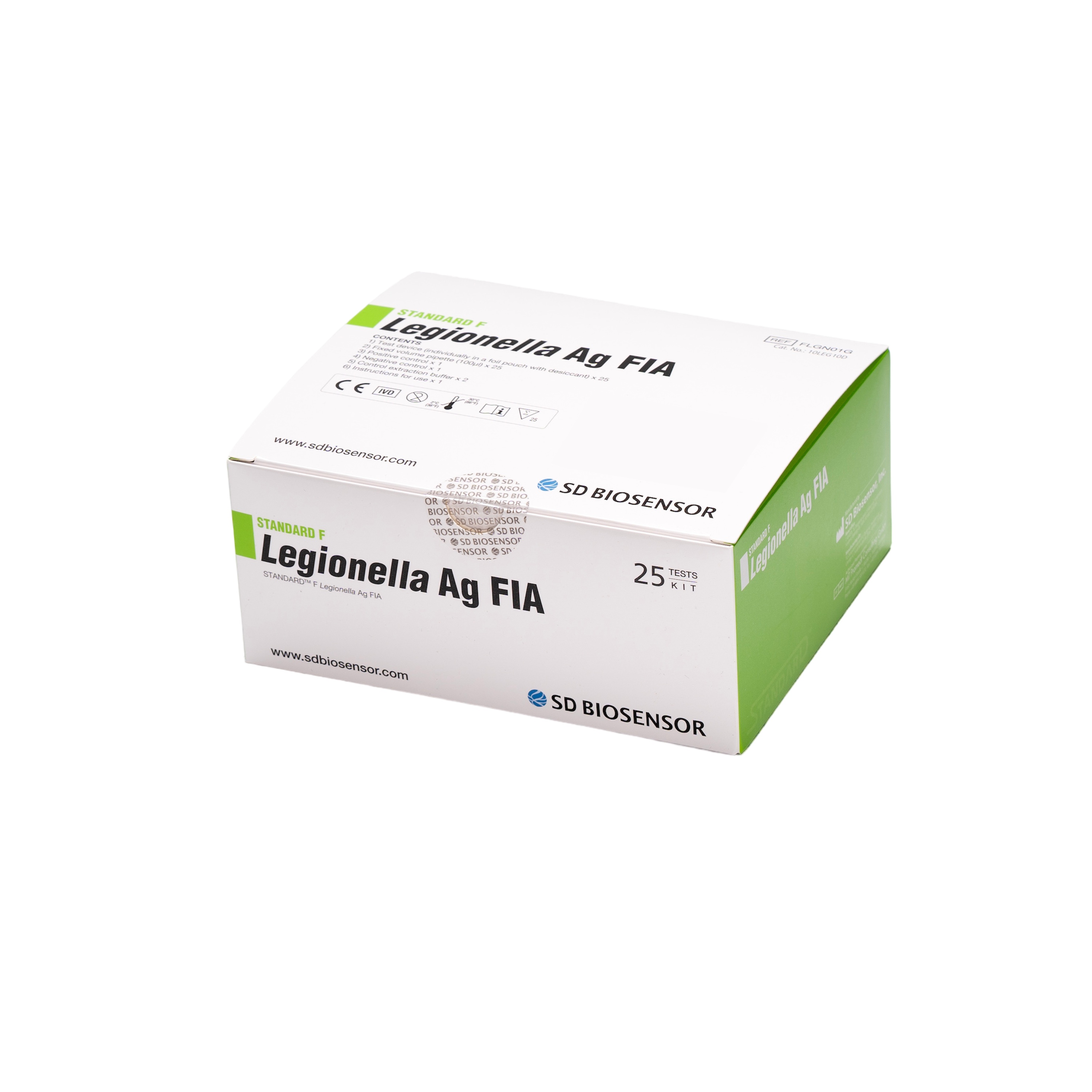 Standard F200 Legionella pneumophila Ag Testkit (25 Stk.)