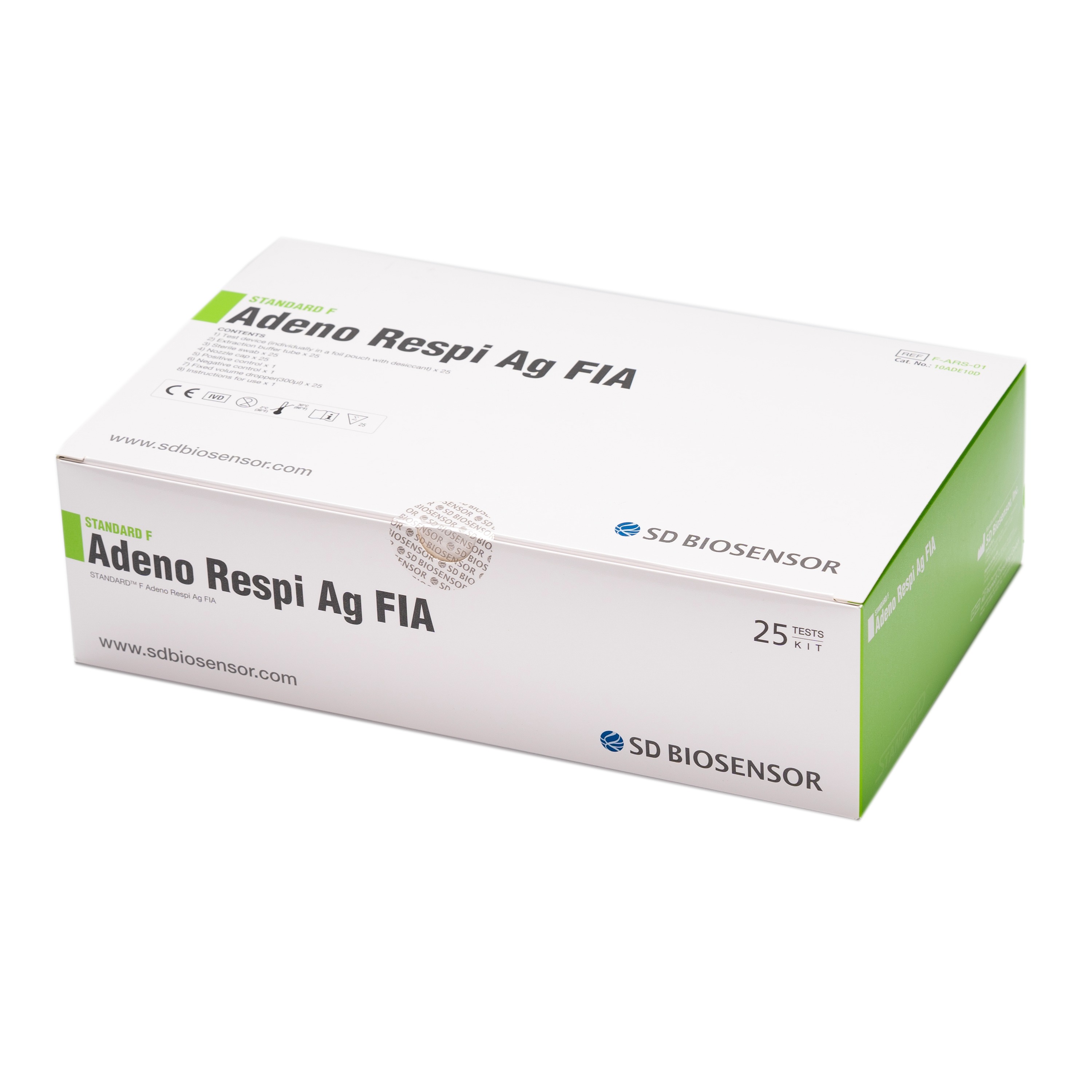 Standard F200 Respiratorischer Adenovirus Ag Testkit (25 Stk.)
