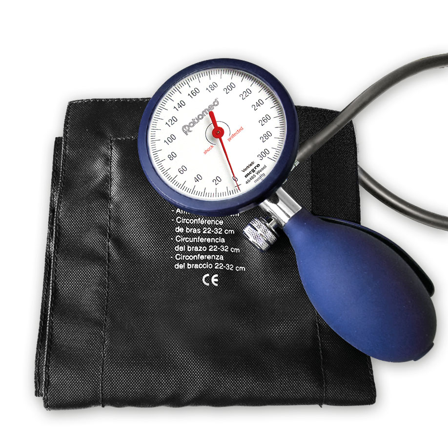 Blutdruckmessgerät ratiomed mit Klettenmanschette abw.