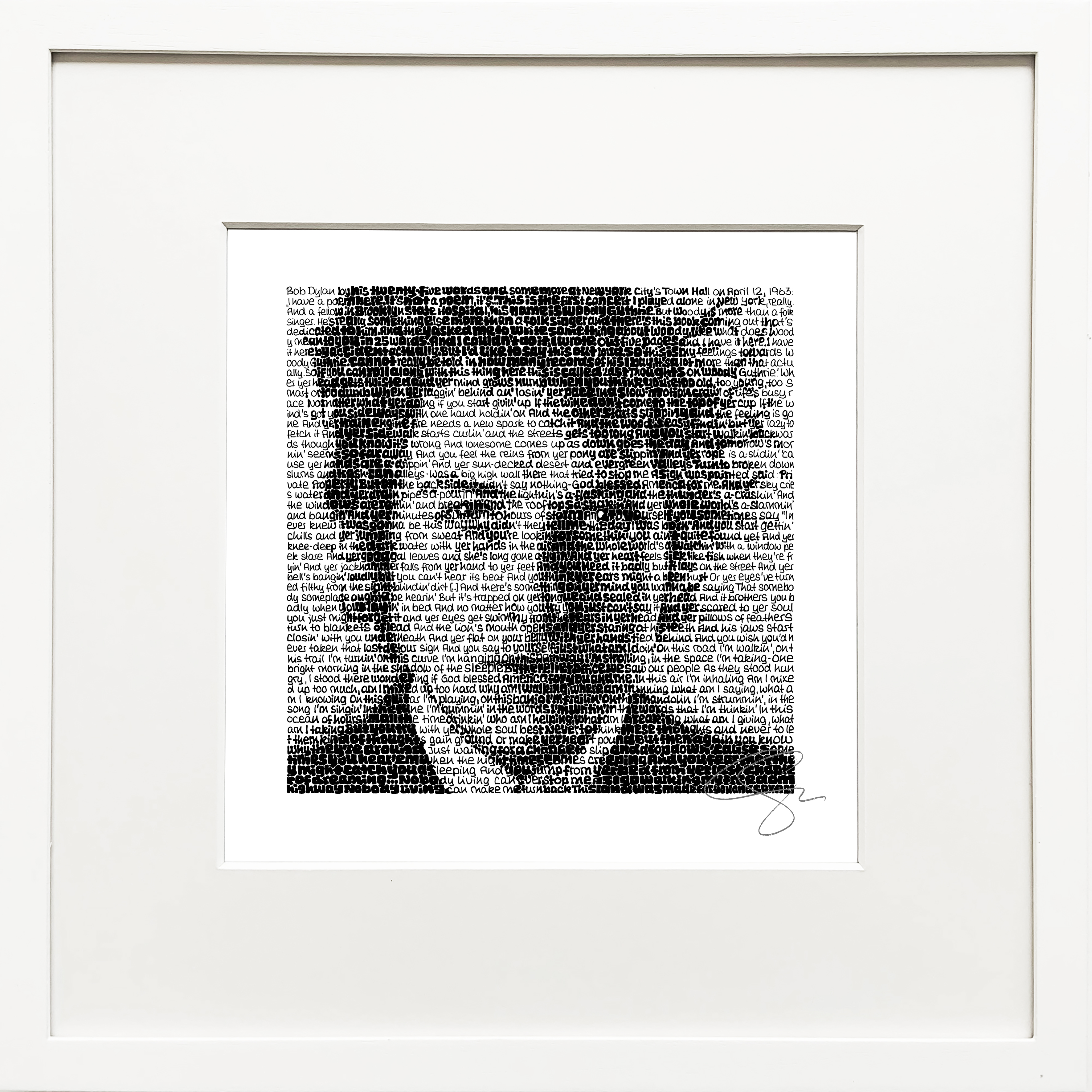 SAXA, Bob Dylan