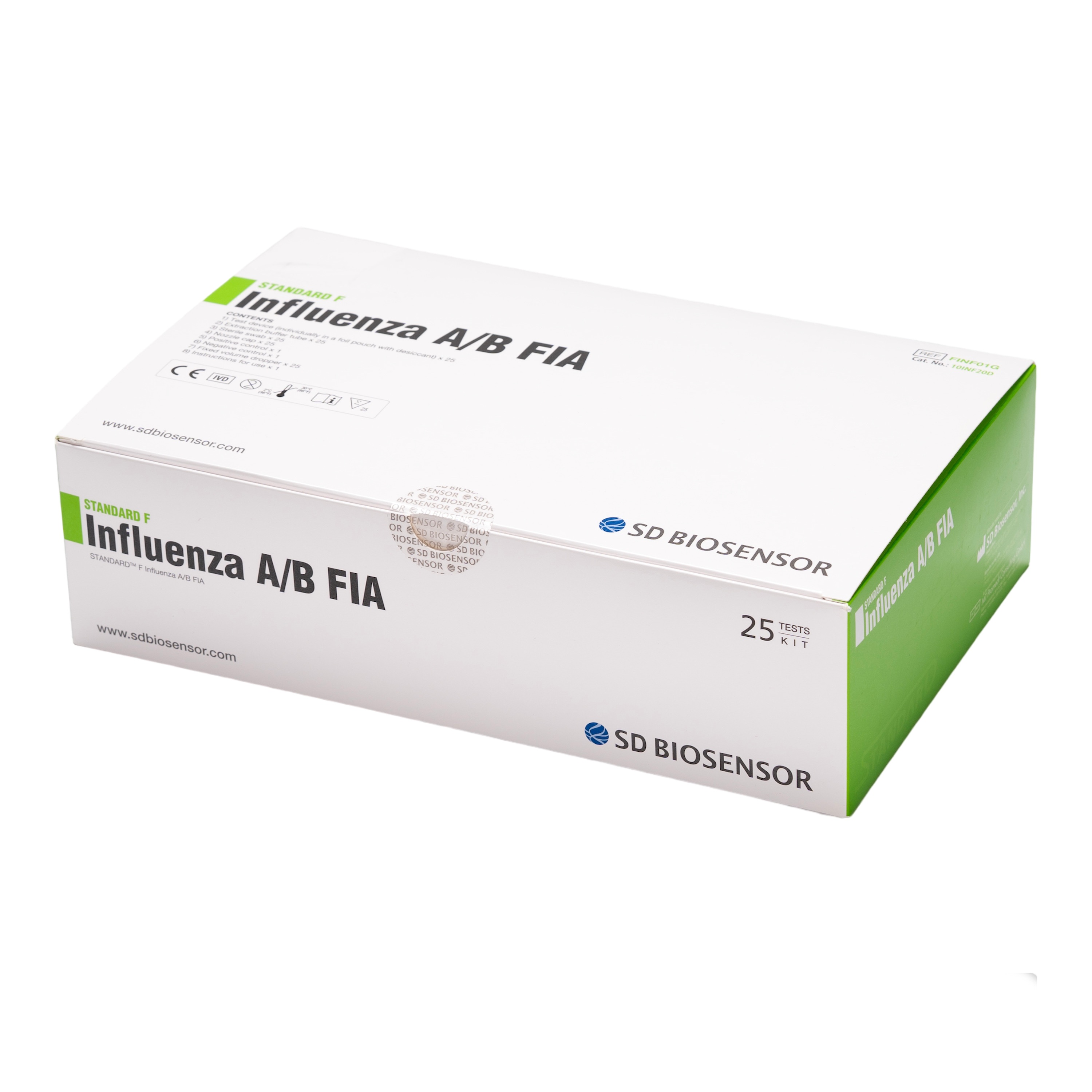 Standard F200 Influenza A/B Ag Testkit (25 Stk.)