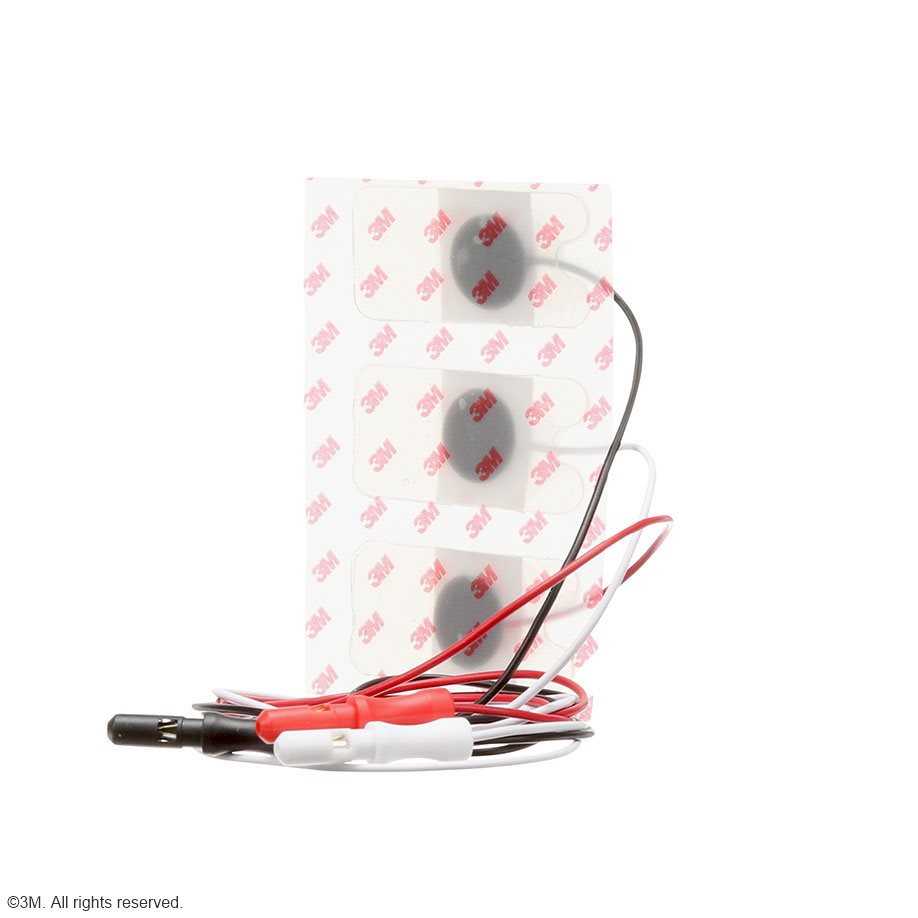 3M Red Dot EKG-Säuglingselektroden vorverkabelt, 1,9 x 4 cm (3 Stk.)