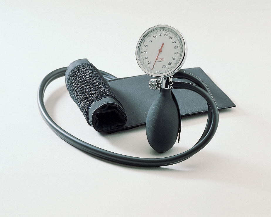 boso roid II Blutdruckmessgerät Ø 60 mm mit Klettenmanschette, Doppelschlauch