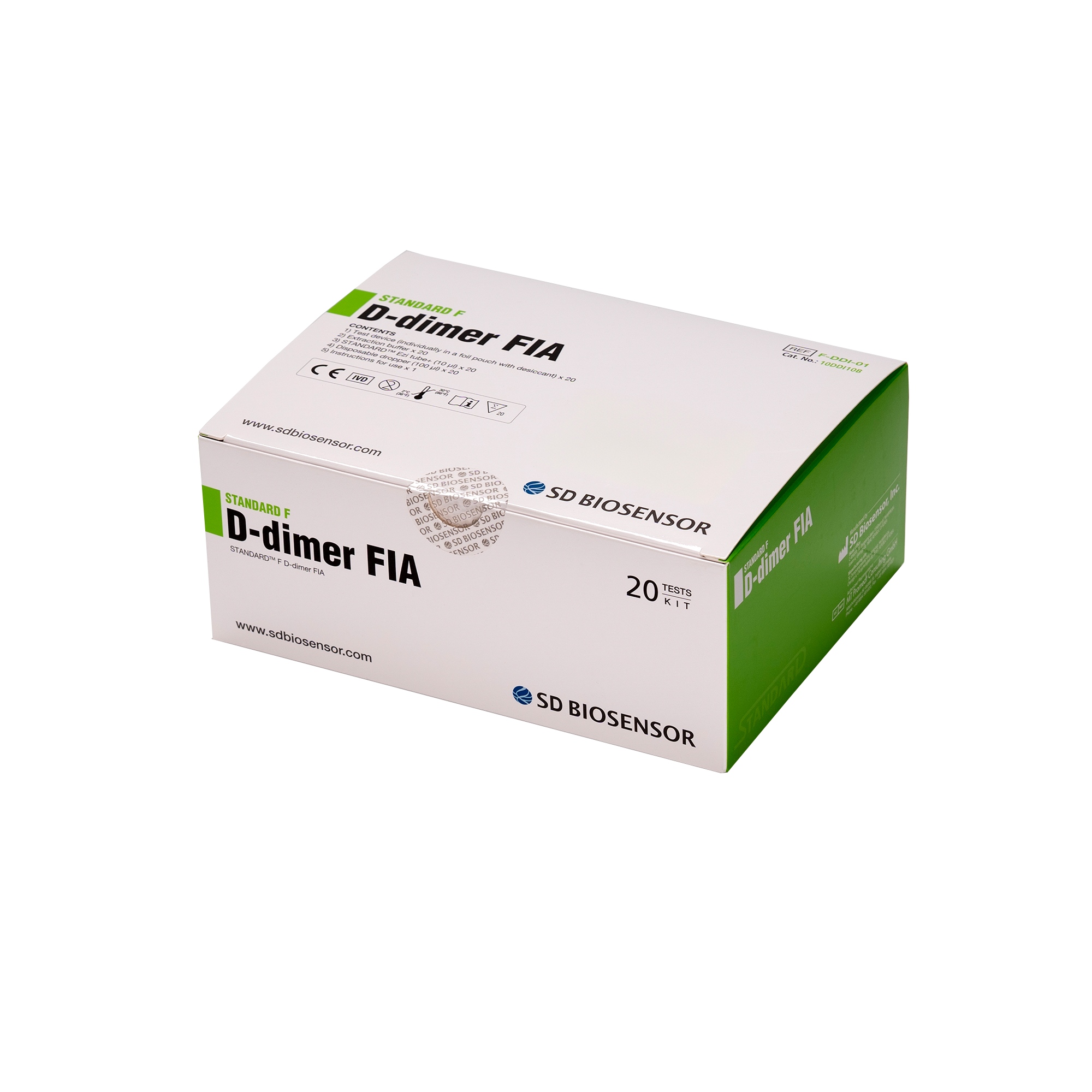 STANDARD F D-Dimer Testkit (20 Stk.)